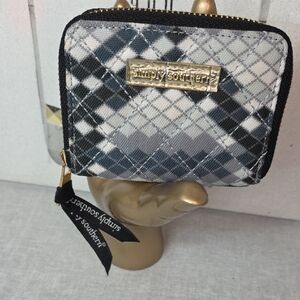 Simply Southern Checkered Wallet with Gold Detail